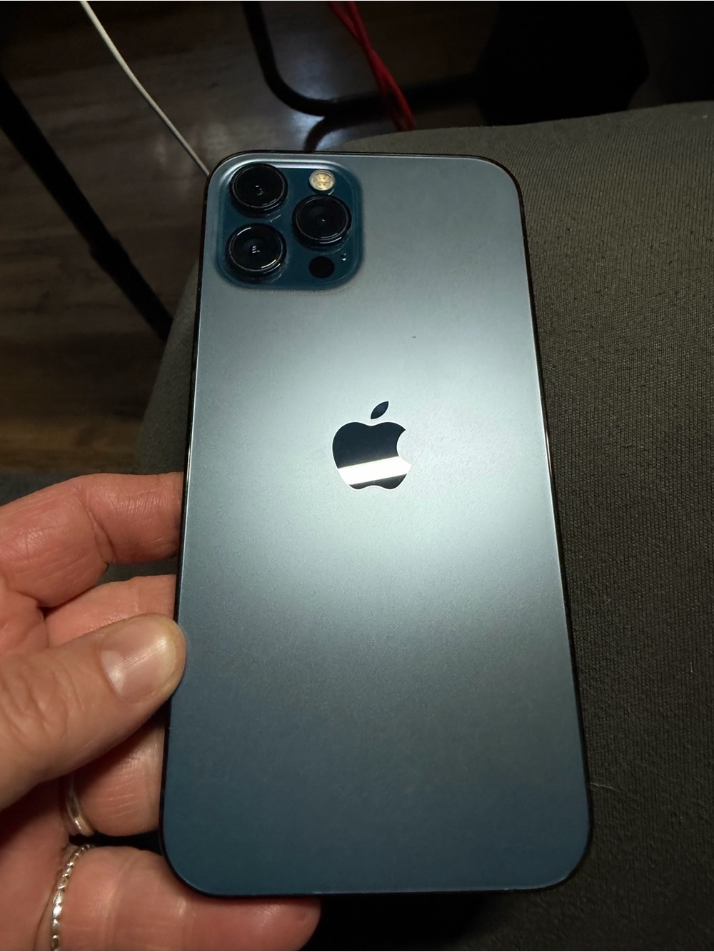 Apple iPhone 📱- 12 Pro Max pacific blue •30+ Cases
